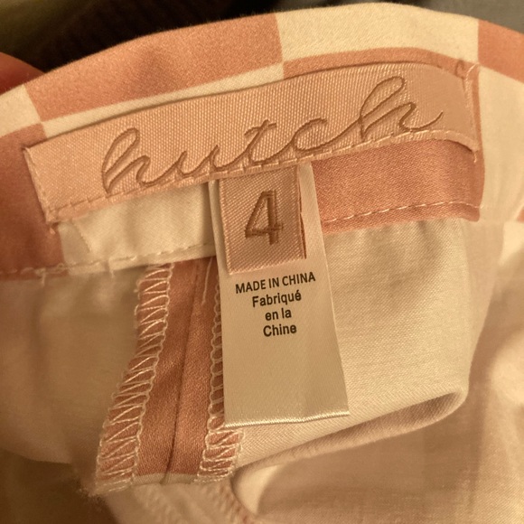 Hutch Anthropologie Checkerboard Pants - Picture 2 of 3